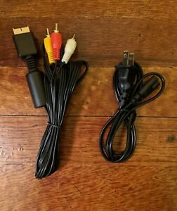 Playstation 2//PS2 Power Cord & AV Cable//TV Hookups *COMBINED SHIPPING*