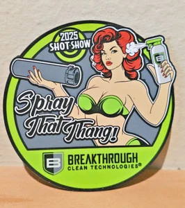 Shot Show 2025 BREAKTHROUGH CLEAN TECHNOLOGIES “Spray That Thang” Patch - Picture 1 of 2
