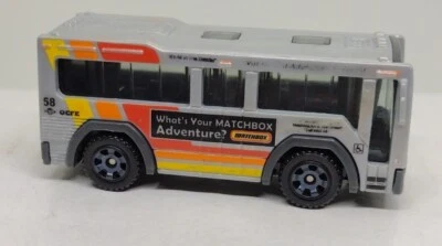 2004 Matchbox City Bus MB662 “What’s Your Matchbox Adventure?” Diecast 1:64 Bus - Image 1 of 4