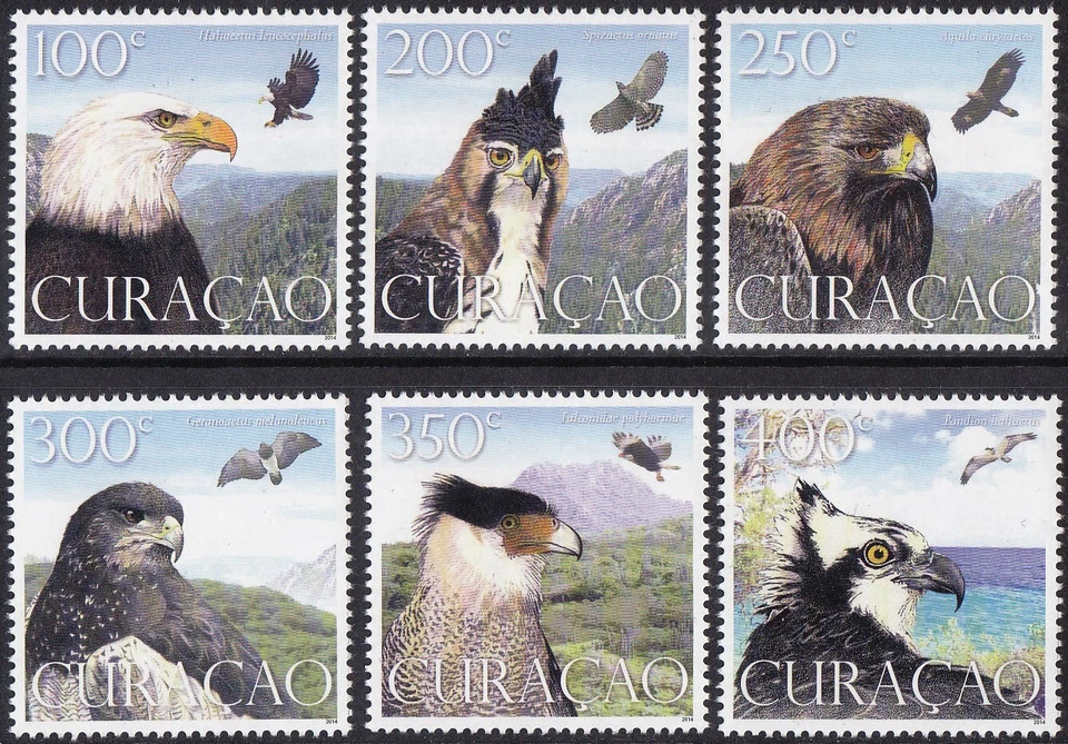 Curazao Edición 2014 (204-209) Aves Foto 1 de 1