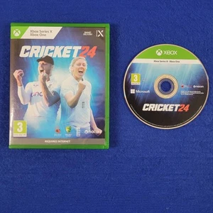 xbox Series X CRICKET 24 Game Microsoft REGION FREE PAL UK EXCLUSIVE XONE - Picture 1 of 5