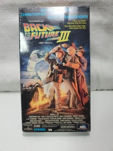 Back To The Future III Sealed VHS 1990 Micheal J Fox Christopher Lloyd - Bild 1 von 6