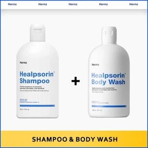 Dermz Hermz Healpsorin Shampoo+ Healpsorin Body Wash BUNDLE - Picture 1 of 1