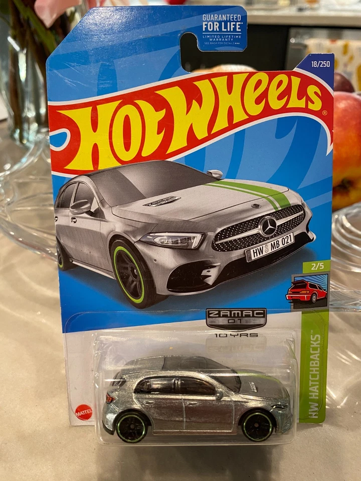 Hot Wheels ZAMAC '19 Mercedes-Benz A-Class 18/250 HW Hatchbacks 2/5 - Image 1 of 1