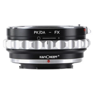 K&F Concept Pentax K/M/A/FA/DA Lenses to Fuji X Lens Mount Adapter PK/DA to FX - Picture 1 of 6