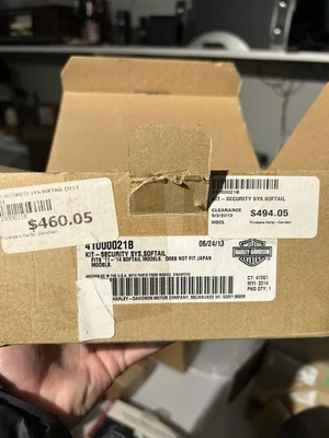 Kit de sistema de seguridad Softail genuino NOS 41000021B Harley-Davidson Foto 1 de 2