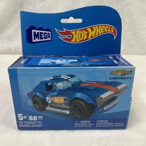 MEGA Hot Wheels Chevrolet '64 Corvette Grand Sport Building Blocks - Picture 1 of 4