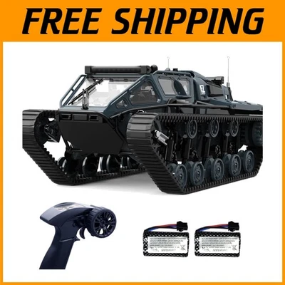 1:12 RC Tank Car Military Crawler Off-Road RC Truck - Image 1 of 4