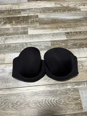 Wacoal Red Carpet Strapless Convertible Bra 854119 Black 36C  - Image 1 of 4