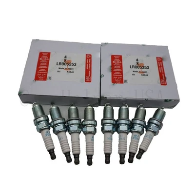 OEM 8x For Land Rover Range Rover Jaguar Iridium & Platinum Spark Plugs IFR5N10 Foto 1 de 4