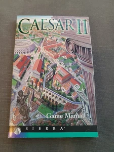 Ceaser II Sierra On-Line Vintage Big Box user manual only, DOS Win 95 Macintosh - Zdjęcie 1 z 9