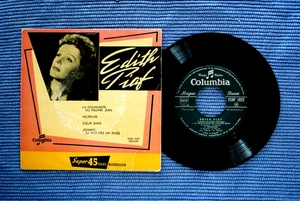 EDITH PIAF / EP COLUMBIA ESRF 1022 / BIEM 1956 (F) - Imagen 1 de 2
