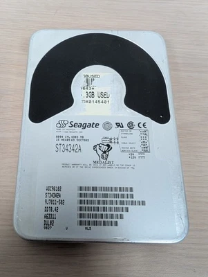 Vintage Seagate Medalist 4323 4.31 GB, 4500 RPM,3.5" (ST34323A) Hard Drive - Image 1 of 3