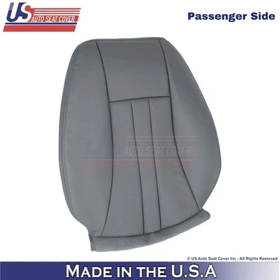 2004-2007 For Chrysler Town & Country Leatherette Passenger Top Cover Med Gray - Image 1 of 4