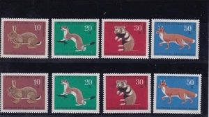 Berlin postfrisch ** 299-302 SC B9NB45-8 Tiere 2 Sätze - Bild 1 von 1