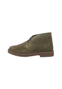Stivaletto Uomo Clarks Khaki suede - Foto 1 di 12