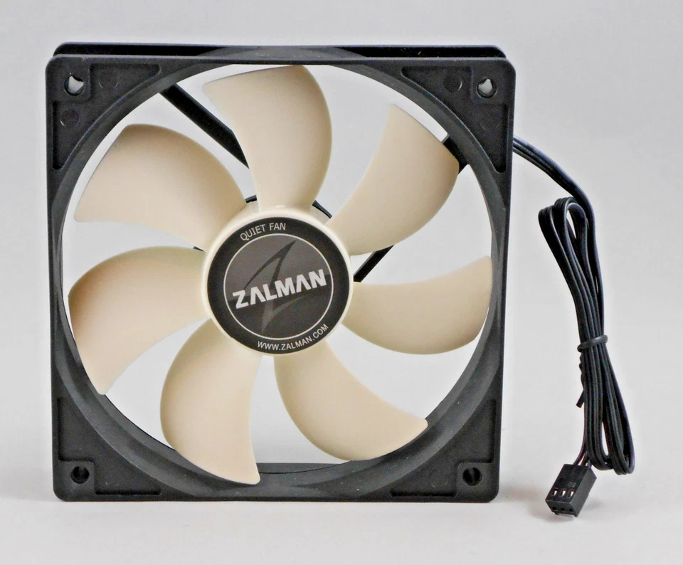 Zalman ZA1225CSL [SL] 120mm 3-Pin 12V/0.16A Quiet PC Case Fan - Image 1 of 4