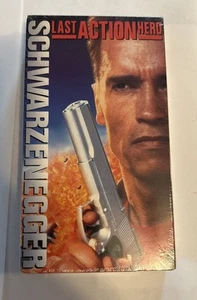 Last Action Hero VHS SEALED Watermarks Columbia Tristar Schwarzenegger VTG - Picture 1 of 7