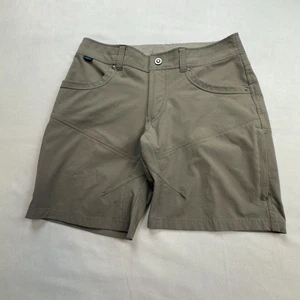 Pantalones Cortos Kuhl Para Hombre 32 Gris Silenciado Kargo Bolsillos con Cremallera Aire Libre Senderismo 5230 - Imagen 1 de 10