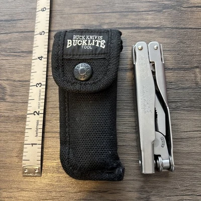 Buck Knives Bucklite Tool Collectible Retired Model 355 - Image 1 of 3
