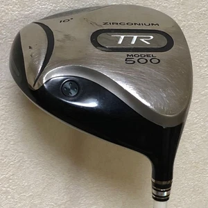 PRGR TR Model 500 Zircon Golf Driver Head Only Golf Pride Grip Fujikura Shaft - Picture 1 of 2