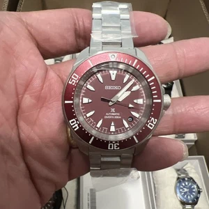 Seiko Men🔥Prospex Samurai Diver Red Dial St Watch SRPL11 (high class Men’s only! - Bild 1 von 12