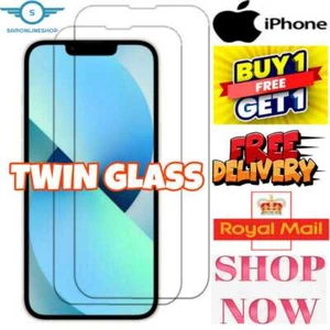 Screen Protector For iPhone 6/6S/7/7 Plus/X/XS/XR/11/11 Pro/SE 2016/SE 3 2022/16 - Picture 1 of 5