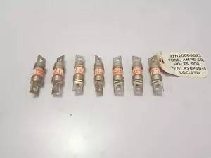 FERRAZ SHAWMUT A50P50-4 AMP-TRAP SEMICONDUCTOR FUSE - LOT OF 7 - Picture 1 of 11