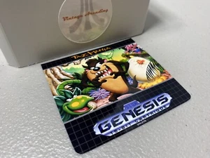 Taz Mania (Sega Genesis) Replacement Label - Picture 1 of 1