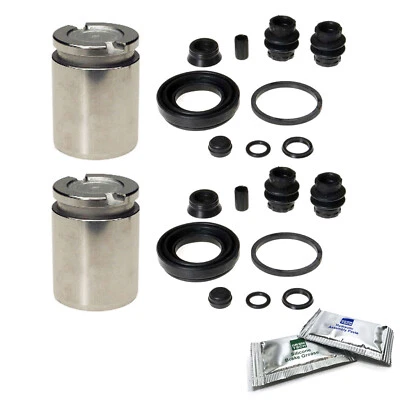 2X KITS DE REPARACIÓN DE PINZAS DE FRENO TRASERO PISTONES SE ADAPTA: ALFA ROMEO 147 01-09 BCR1075AX2 Foto 1 de 3