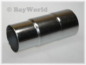 1x Auspuff Reduzierungsstück Verbinder Adapter 45-48-52mm/48-51-55mm Edelstahl - Bild 1 von 3