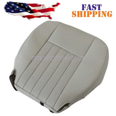 For 2003-2006 Lincoln Navigator Driver Bottom Perforated Leather Seat Cover Gray - Image 1 of 4