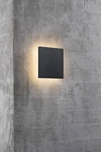 Außenwandleuchte Nordlux Artego SQUARE Wall 8W LED Wandleuchte Black Wandlampe - Bild 1 von 3