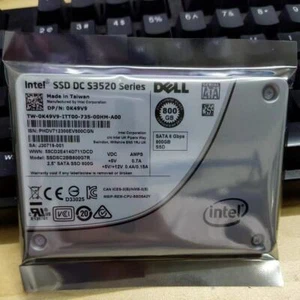 800GB Intel SSD DC S3520 Series 6Gb/s MLC 2.5" SATA III SSDSC2BB800G7R 0K49V9 - Picture 1 of 1