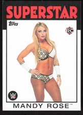 2016 Topps Heritage WWE Base Card Mandy Rose #47
