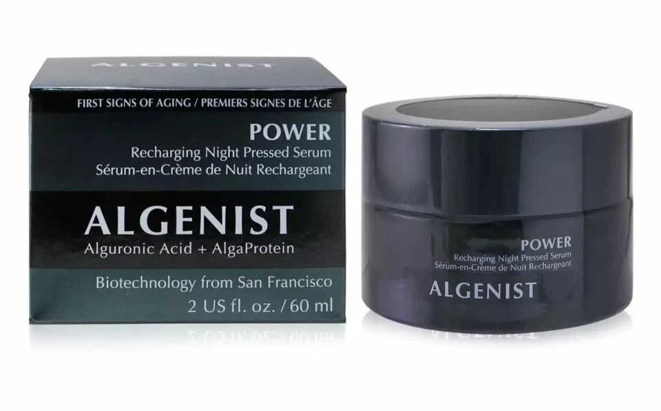 NIB Full Size Algenist Recharging Night Pressed Serum 2 fl oz - Image 1 of 1