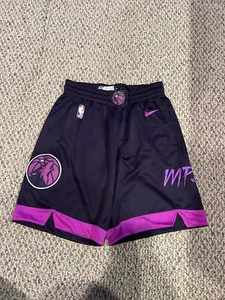 Men's Nike Minnesota Timberwolves City Edition Purple Rain Prince Shorts NBA M - Picture 1 of 6