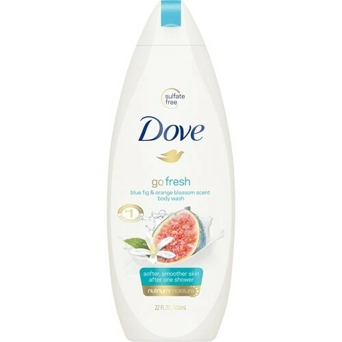 Dove Go Fresh Blue Fig and Orange Blossom Body Wash 22 Oz
