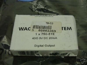 Wago 750-519 Numérique Sortie 4DO 5V Dc 20mA Module> - Picture 1 of 1
