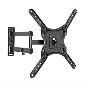 Full Motion TV Wall Mount Bracket Swivel Tilt for 32 36 37 40 42 46 49 50 55 60" - Picture 1 of 8