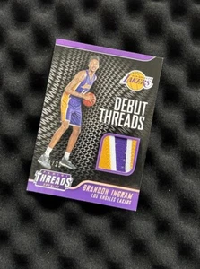 2016-17 Panini Threads Brandon Ingram Debut Threads Rookie Patch #21/25 - Picture 1 of 2