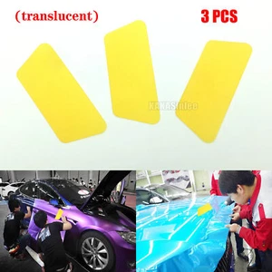 3PC Vinyl Car Wrap Installation Tools Sticker Decals Wallpaper Film Scraper AB - Picture 1 of 4