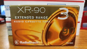 Radio Shack XR-90 Erweiterte Reichweite 90 Minuten Bandkassetten Neu 3er-Pack - Bild 1 von 5