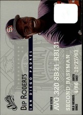 1995 Studio San Diego Padres Baseball Card #118 Bip Roberts