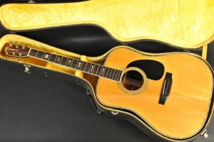 Guitarra acústica Morris W-60 Dreadnought de la década de 1970 de Japón con e... - Imagen 1 de 24