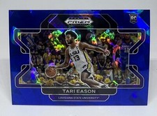 2022 Panini Prizm Draft Picks Tari Eason Blue Ice #d/99 Rookie