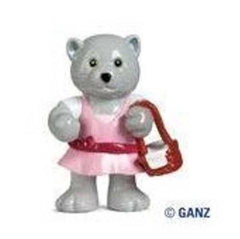Webkinz Series 2 Figure - Pink Picnic Charcoal Cat 2.0" Toy Web000479 Cover