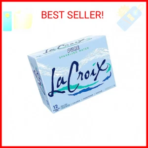 LaCroix Sparkling Water, Pure, 12 Fl Oz (pack of 12) - Picture 1 of 2