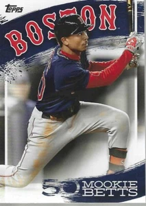 2019 Topps Mookie Betts Highlights card # BM-2 Boston Red Sox - Picture 1 of 1