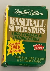 1986 Fleer Limited Edition Baseball Super Stars Complete 44 Card Set - Picture 1 of 2